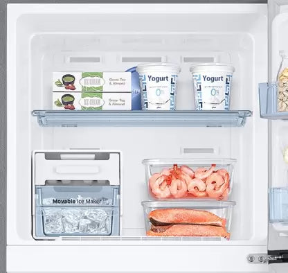 SAMSUNG 322 L Frost Free Double Door 2 Star Convertible Refrigerator with Digi-Touch Cool,Digital Inverter (Elegant Inox, RT37C4512S8/HL) SAMSUNG 322 L Frost Free Double Door 2 Star Convertible Refrigerator with Digi-Touch Cool,Digital Inverter (Elegant Inox, RT37C4512S8/HL)